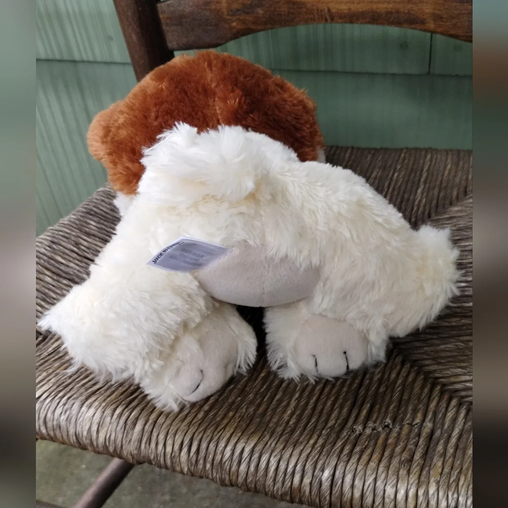 Bobo Sitting Dog FIESTA Cream Tan 10 " PLUSH Stuffed PUPPY DOG Animal SOFT - Picture 7 of 11